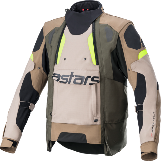 ALPINESTARS Halo Drystar® Jacket - Black/Sand/Yellow - Medium 3204822-865-M