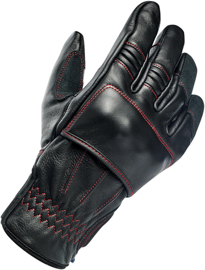 BILTWELL Belden Gloves - Redline - Large 1505-0108-304
