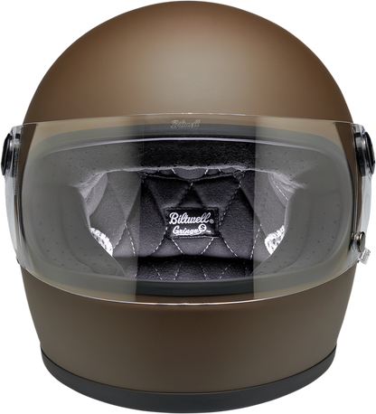 BILTWELL Gringo S Helmet - Flat Chocolate - XS 1003-252-101