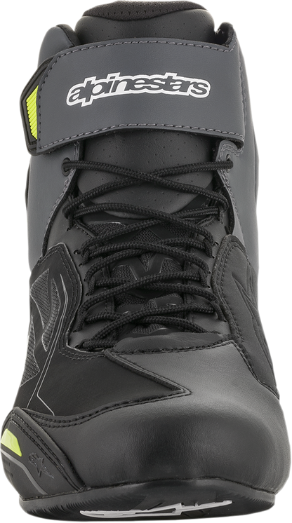 ALPINESTARS Faster-3 Drystar® Shoes - Black/Gray/Yellow - US 11.5 2540719175-11.5
