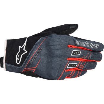 ALPINESTARS Glove Moblast Wp Blk/Anth/Org 4xl 3520226-148-4XL