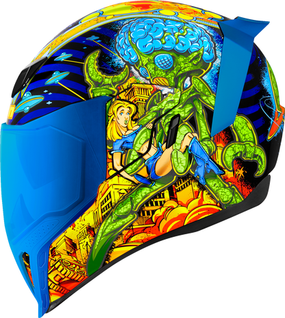 ICON Airflite™ Helmet - Bugoid Blitz - Blue - Small 0101-15547