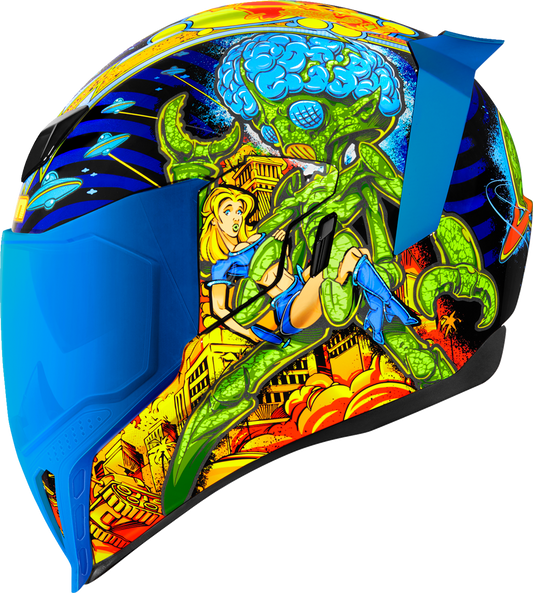 ICON Airflite™ Helmet - Bugoid Blitz - Blue - Medium 0101-15548