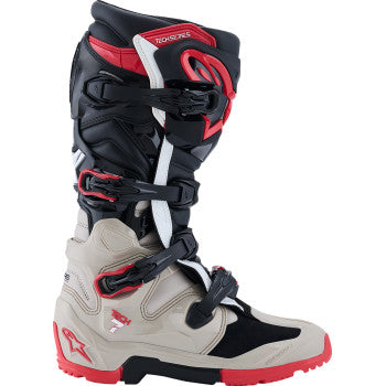 ALPINESTARS Tech 7 Enduro Boots - Black/Light Gray/Bright Red - US 12 2010426-1903-12