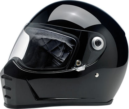 BILTWELL Lane Splitter Helmet - Gloss Black - Medium 1004-101-103
