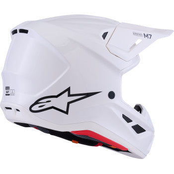 ALPINESTARS SM7 Helmet - Solid - Gloss White - XS 8301426-2180-XS