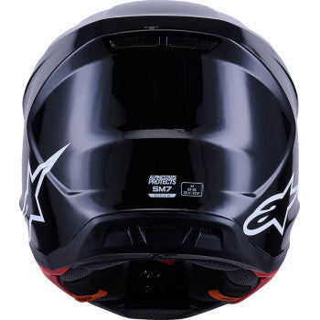 ALPINESTARS SM7 Helmet - Solid - Gloss Black - XS 8301426-1180-XS