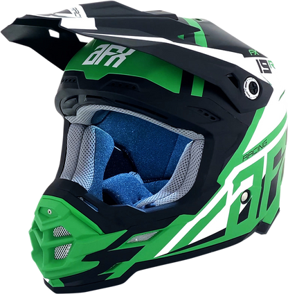 AFX FX-19R Helmet - Racing - Matte Green - Large 0110-7080
