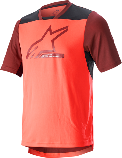ALPINESTARS Drop 6.0 V2 Jersey - Short-Sleeve -Coral/Black - Medium 1766322-3141-MD