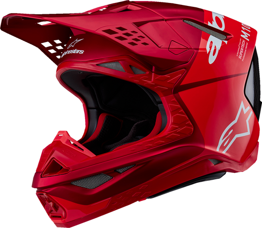 ALPINESTARS Supertech M10 Helmet - Flood - MIPS® - Red Fluo/Red - XL 8301023-3003-XL