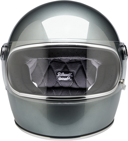 BILTWELL Gringo S Helmet - Metallic Sterling - XS 1003-340-101