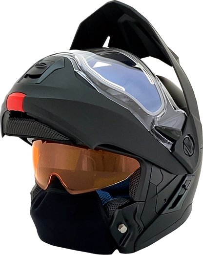 AFX FX-111DS Snow Helmet - Electric - Matte Black - Large 0120-0801