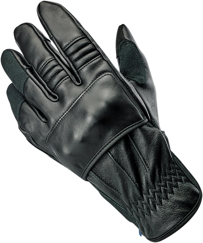 BILTWELL Belden Gloves - Black - Large 1505-0101-304