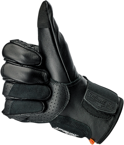 BILTWELL Borrego Gloves - Black - Large 1506-0101-304