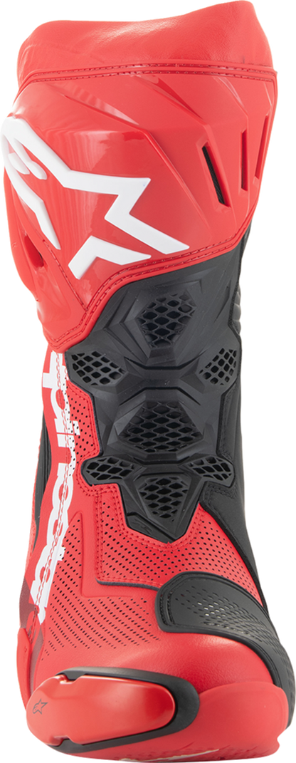 ALPINESTARS Supertech R Vented Boots - Red - US 9/EU 43 2220121-3029-43
