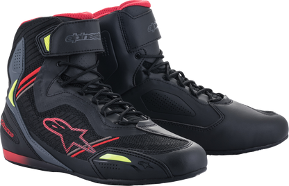 ALPINESTARS Faster-3 Rideknit® Shoes - Black/Red/Yellow - US 14 251031913614