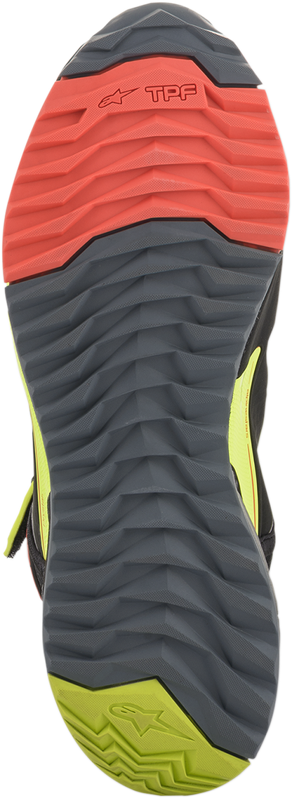 ALPINESTARS CR-X Drystar® Shoes - Black/Red/Yellow Fluorescent - US 10 2611820153810