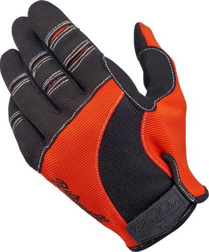 BILTWELL Moto Gloves - Orange/Black - XL 1501-0106-005