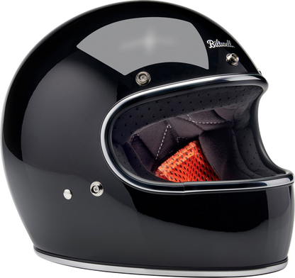 BILTWELL Gringo S Helmet - Gloss Black - Large 1003-101-504