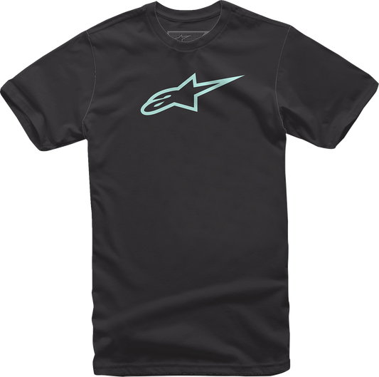 ALPINESTARS Ageless T-Shirt - Black/Mint - Medium 1032720301087M