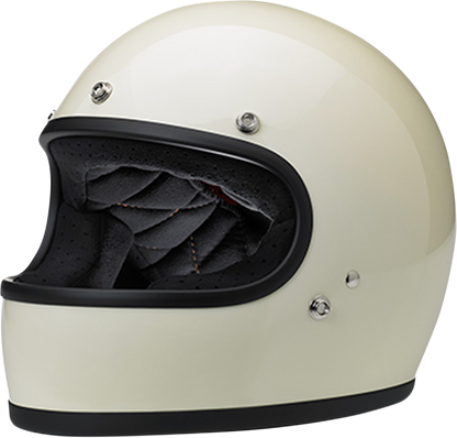 BILTWELL Gringo Helmet - Gloss Vintage White - Medium 1002-102-103