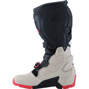 ALPINESTARS Tech 7 Enduro Boots - Black/Light Gray/Bright Red - US 11 2010426-1903-11