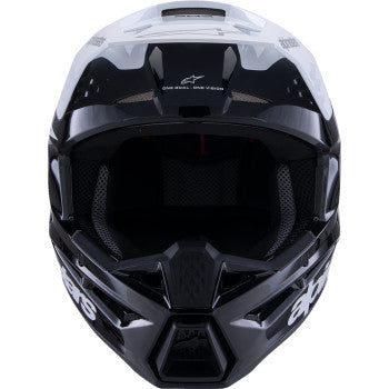ALPINESTARS SM3 Helmet - Radium - Gloss Black/White/Gray - XS 8300826-1546-XS