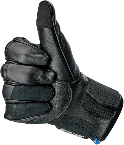 BILTWELL Belden Gloves - Black - Medium 1505-0101-303