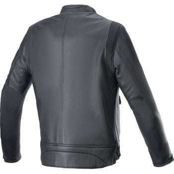ALPINESTARS Dyno Leather Jacket - Black/Black - 2XL 3103924-1100-2X
