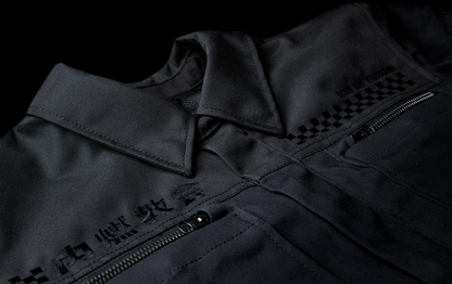 IN STOCK ICON Upstate Canvas National Jacket - Black - Large 2820-6562