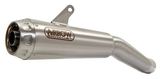Arrow Pro-Race Slip-on Exhaust Nichrome with Steel End Cap ZX-6R 636 2009-2025 2026  71898PRI