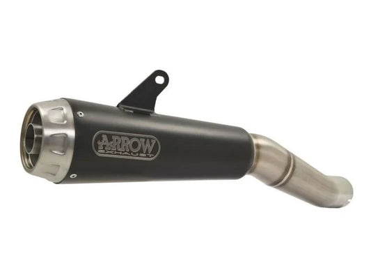 Arrow Ducati 959 Panigale 16-19 NOT US MODELS   Homologated Nichrom Dark Pro-Race Silencer With Welded Link Pipe For Original Collectors 71880prn