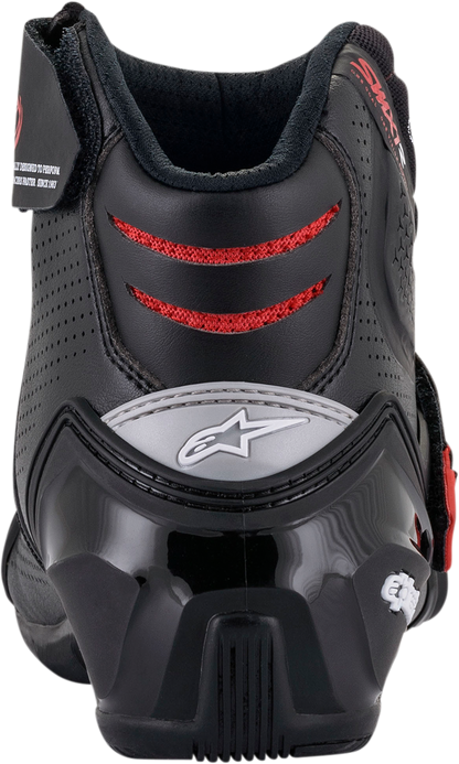 ALPINESTARS SMX1-R V2 Boots - Black/Red - US 11.5 / EU 46 2224021-13-46