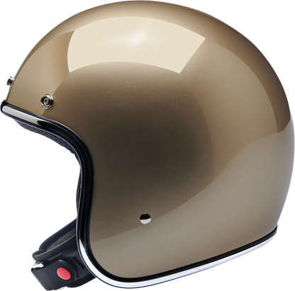 BILTWELL Bonanza Helmet - Metallic Champagne - Large 1001-328-204