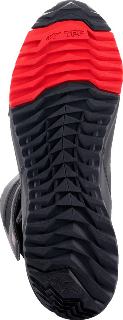ALPINESTARS RT-7 Drystar® Boots - Black/Red - US 12.5 / EU 46 2443023-13-46