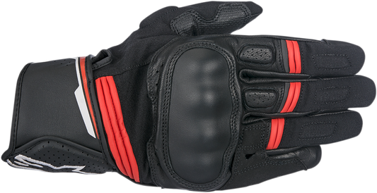 ALPINESTARS Booster Gloves - Black/Red - 2XL 3566917-13-2X