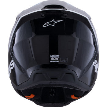 ALPINESTARS SM3 Helmet - Radium - Gloss Black/White/Gray - XS 8300826-1546-XS