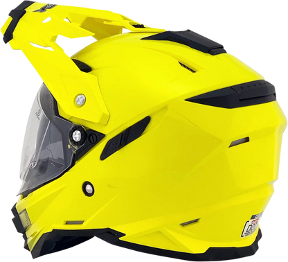 AFX FX-41DS Helmet - Hi-Vis Yellow - Large 0110-3775