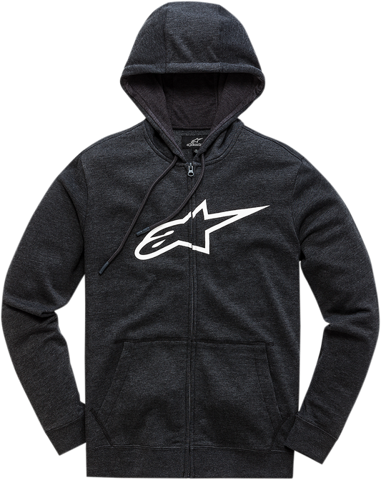 ALPINESTARS Ageless 2 Zip Hoodie - Black / White - 2XL 10385305210202X