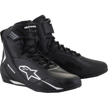 ALPINESTARS Faster-4 Shoes - Black/White - US 9.5 2510425-12-95
