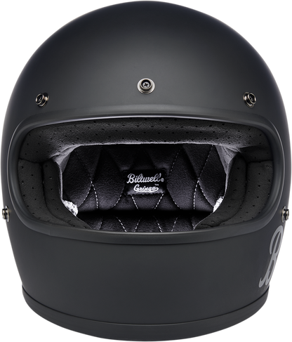 BILTWELL Gringo Helmet - Flat Black Factory - Large 1002-638-104