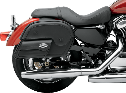 SADDLEMEN Cruis'n Slant Face Pouch Saddlebags - Large 3501-0384