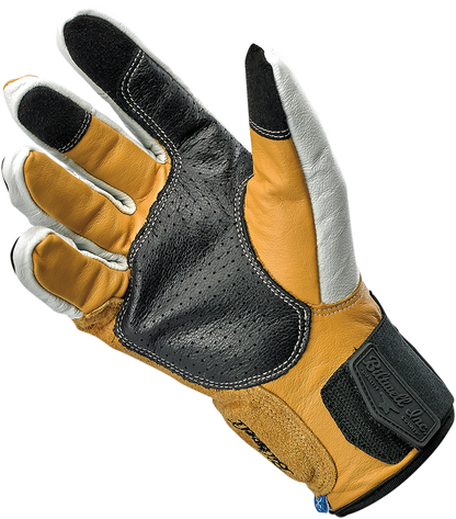 BILTWELL Belden Gloves - Cement - Large 1505-0409-304