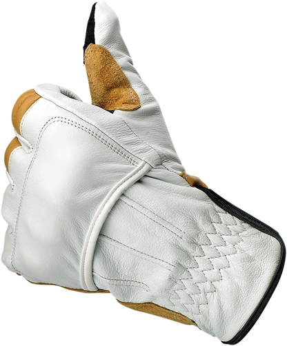 BILTWELL Belden Gloves - Cement - Small 1505-0409-302
