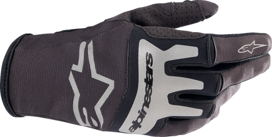 ALPINESTARS Techstar Gloves - Black/Brushed Silver - XL 3561023-1419-XL