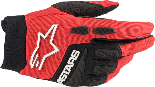 ALPINESTARS Full Bore Gloves - Bright Red/Black - 2XL 3563622-3031-2X