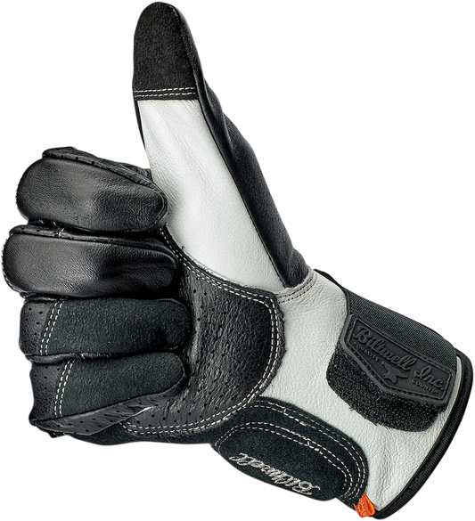 BILTWELL Borrego Gloves - Black/Cement - 2XL 1506-0104-306