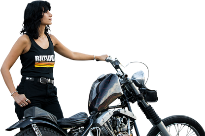 BILTWELL Women's Surf Tank Top - Black - Medium 8142-045-003