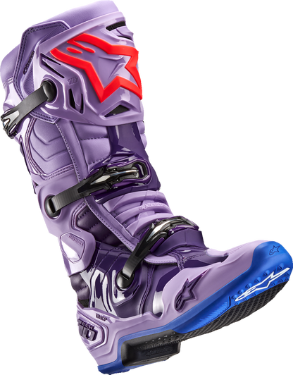 ALPINESTARS Tech 10 Boots - Laser Purple - US 10 2010020-398-10