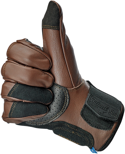 BILTWELL Belden Gloves - Chocolate/Black - 2XL 1505-0201-306